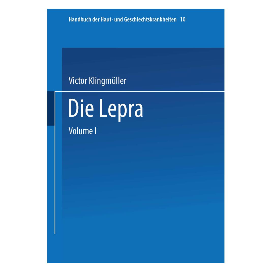 Springer Die Lepra (Deutsch, Softcover, K Grön, K. Grön, Victor Klingmüller) (56824524)