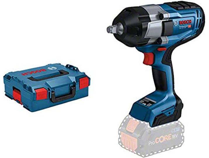 Bosch Professional 18V System BITURBO Akku-Drehschlagschrauber GDS 18V-1000 (Anziehmoment 1.000 Nm, Losbrechmoment 1.600 Nm, inkl. L-BOXX, ohne Akkus und Ladegerät)