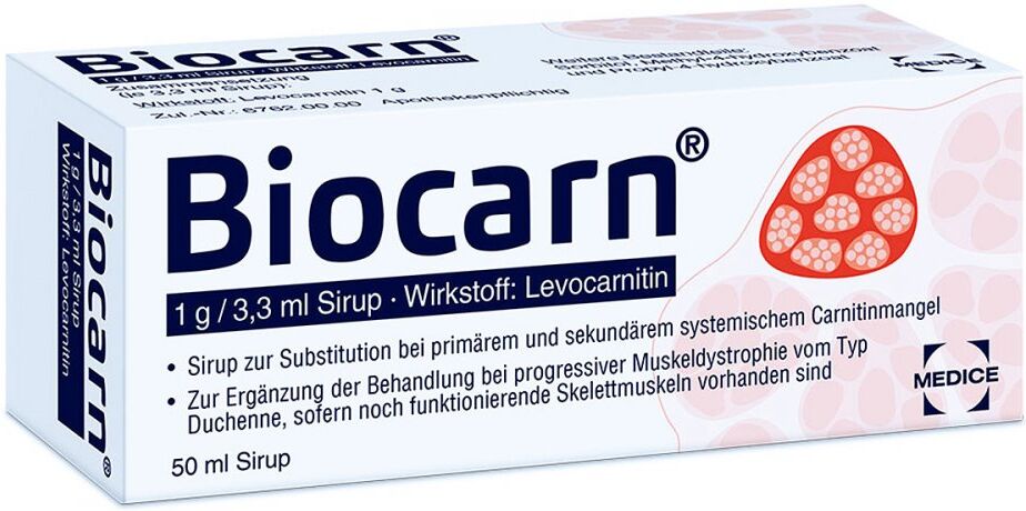 Biocarn Sirup bei Carnitinmangel - stärkt das Herz