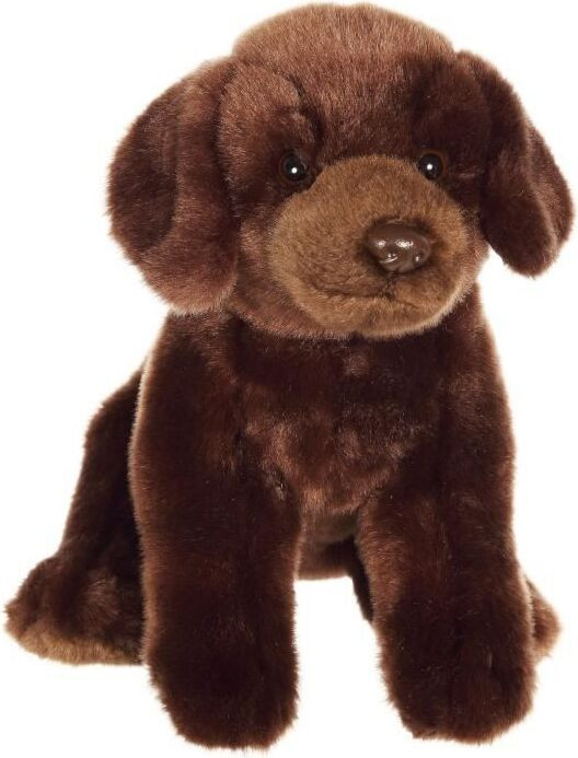 Gipsy Toys Pluche Labrador hond, bruin, zittend, Hoogte: 25 cm