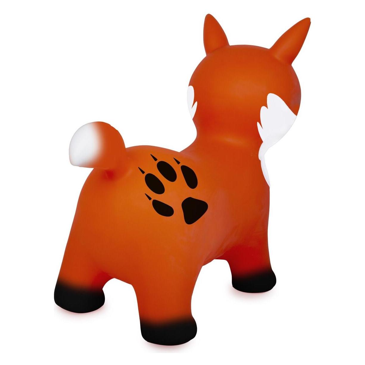 Orange Hüpftier Fuchs mit Pumpe (466006)