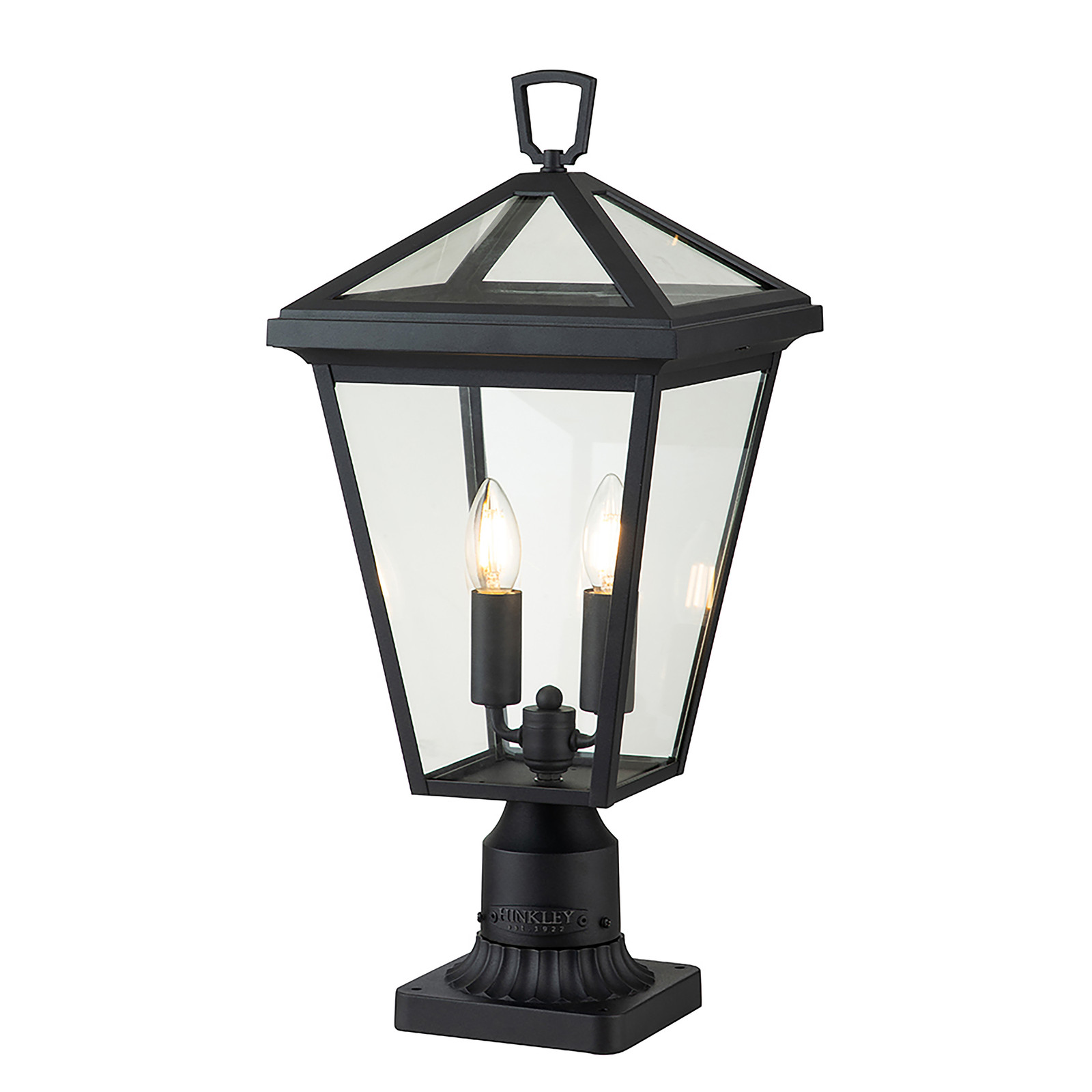 home24 Padverlichting Alford Place type A, zwart, Ø 25 cm