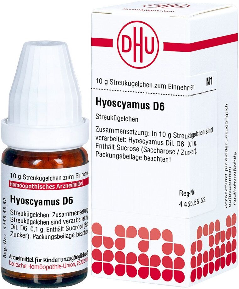 DHU Hyoscyamus D6 Globuli 10g