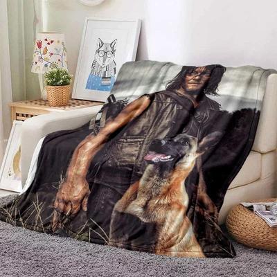 Uplift Picks The Walking Dead Zombie Throw Blanket Soft Flannel Sofa And Bed Cover 18 125x150 Cm