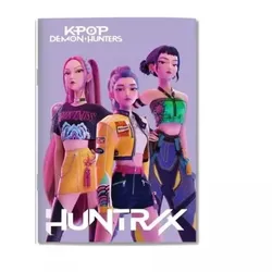 K-POP Demon Hunters: Huntrix liniertes Heft - B5, verschiedene Ausführungen