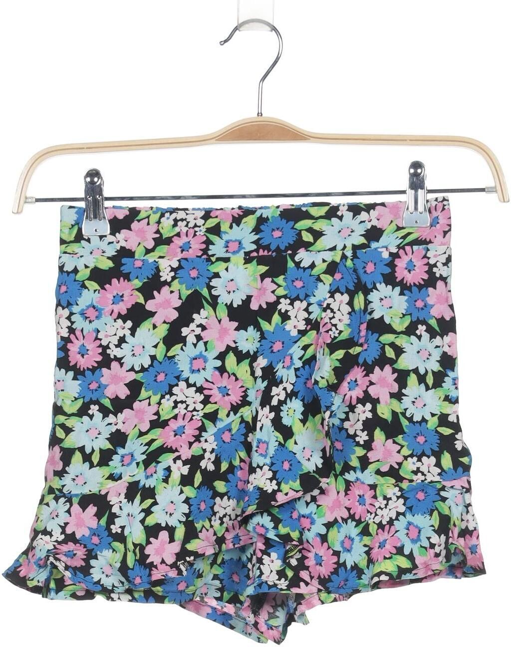 bershka Damen Shorts, Mehrfarbig, Gr. S, kein / Etikett - Second Hand