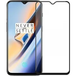 Screenguard OnePlus 7T Full Screen Panzerglas Schutzfolie 2.5D 9H (OnePlus 7T), Smartphone Schutzfolie, Schwarz