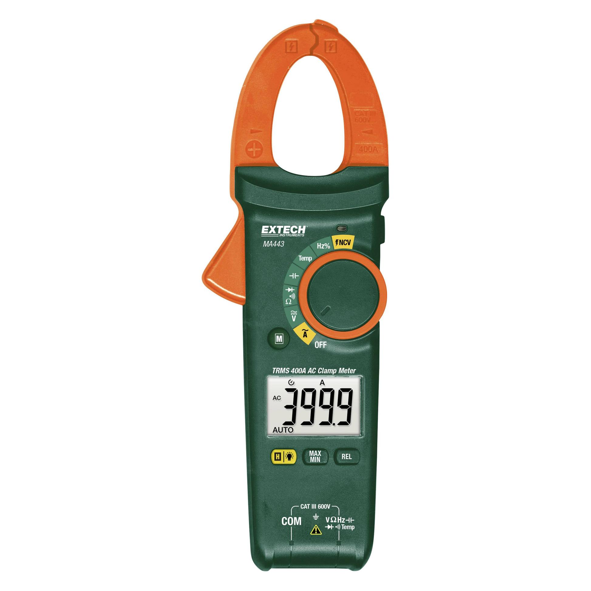 Extech Hand-Multimeter, Stromzange di (CAT III 600V, Hand-Multimeter) (MA443)