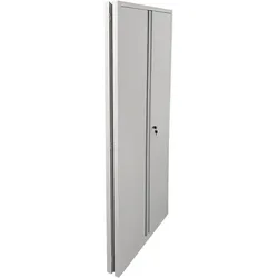 Phoenix, Aktenschrank, Stahlschrank SCF1891GGK SCF1891GGK grau 4 Fachböden 91,5 x 37,0 x 183,0 cm, zerlegt, 1 St. (91.50 x 37 x 183 cm)
