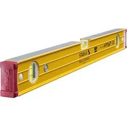 STABILA 15853 - Wasserwaage mit Klopfschutz, Type 96-2 K, 610 mm