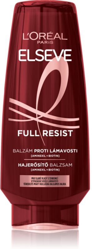 L’Oréal Paris Elseve Full Resist Aminexil baume fortifiant pour cheveux affaiblis ayant tendance à tomber 200 ml