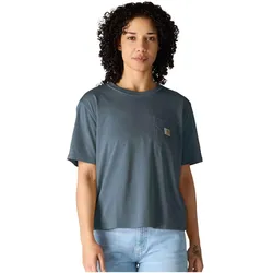 Carhartt, Arbeitsoberteil, Koszulka Lightweight Tencel Pocket IRON B (S)