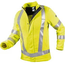 Multinorm Fleecejacke "2225-860" Hi-Viz Protect gelb - S - gelb