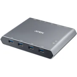 ATEN 2-Port USB-C 4K DisplayPort KVM Dock Switch 4