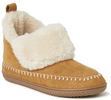 Women's Moritz Bootie by Dearfoams in Whiskey (Size 6 M)