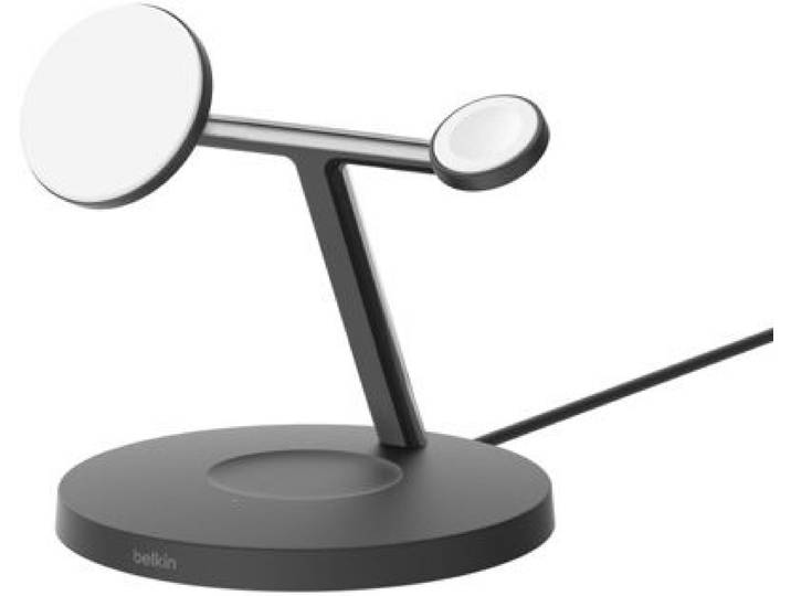Belkin - Chargeur Induction 15w Boost Charge Pro 3en1 Qi2 Noir