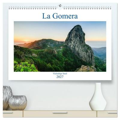 La Gomera - Vielseitige Insel (hochwertiger Premium Wandkalender 2027 DIN A2 quer), Kunstdruck in Hochglanz