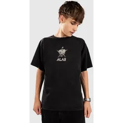 A.LAB Falling Butt Boxy T-Shirt vintage black Gr. M