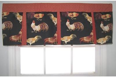 RLF HOME Cockadoodle Pleated Valance