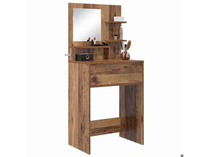 Rangement maison - Moderne Tables de maquillage pour chambre avec tiroir Bois Ancien_1parcel(17197)