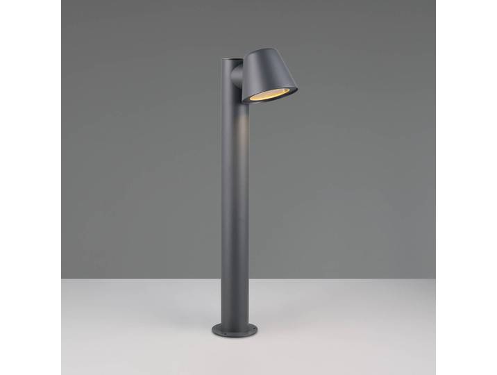 Trio Lighting Sockelleuchte aussen Beni, dimmbar, schwarz, Metall, Modern, Außenleuchte
