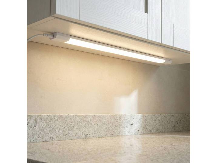 OSRAM LED meubelverlichting Linear Edge Sensor 50 cm wit CCT Sensor, dimbaar, wit / opaal, Keuken, Aluminium, kastverlichting