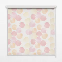 INNENROLLO - Fensterrollo - Rollo - 110x140 cm - Bunte Flecken