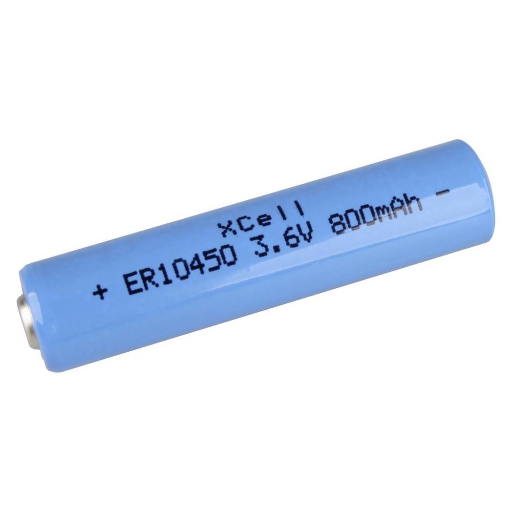 XCell ER10450 Spezial-Batterie Micro (AAA) Lithium 3.6 V 800 mAh 1 St. (1 Stk., AAA, 800 mAh) (147062)