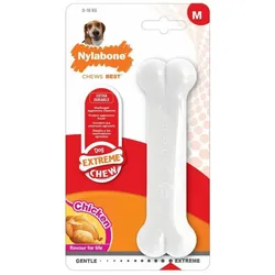 Nylabone Extreme Chew - Chicken M (Kauspielzeug Hund), Hundespielzeug