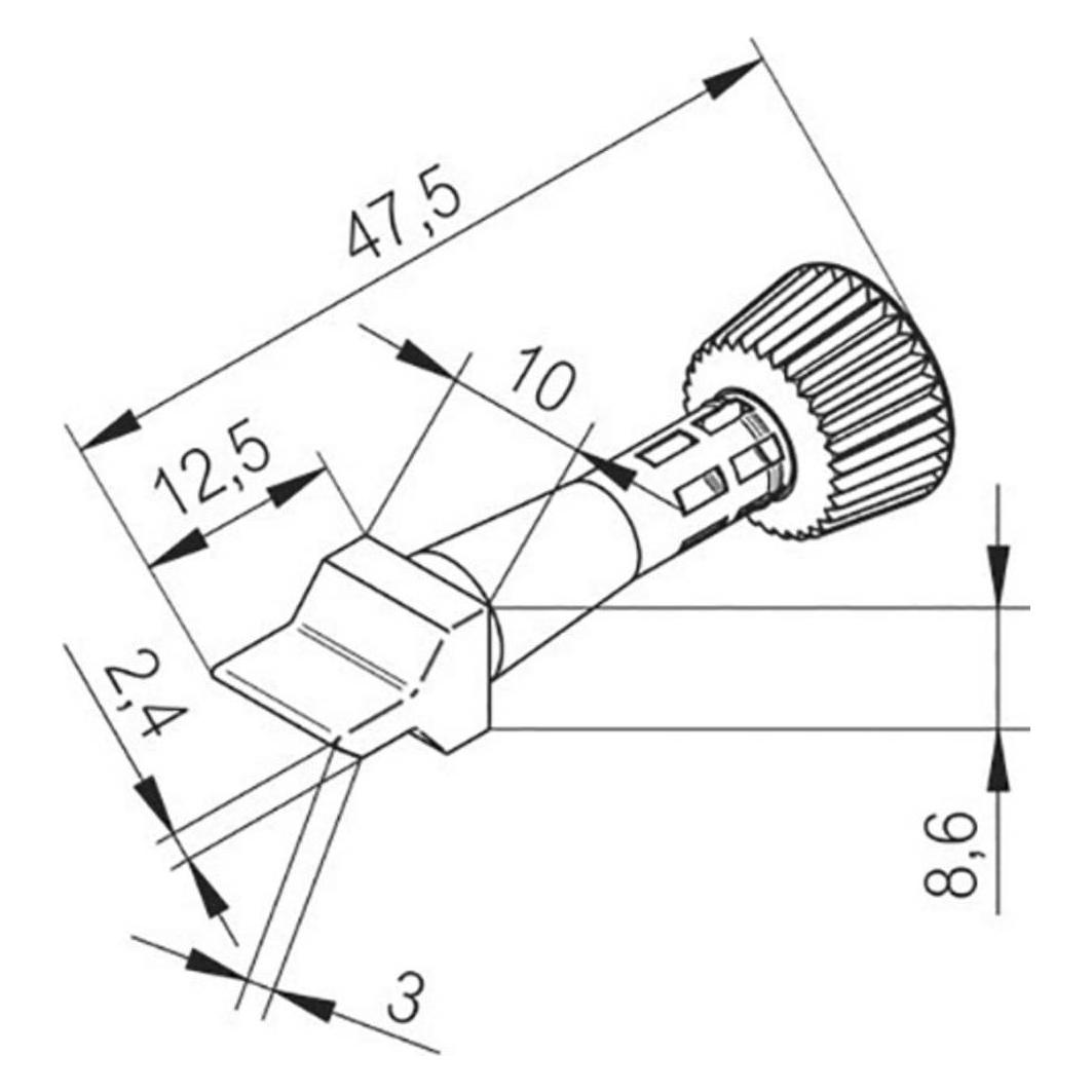 Ersa Lötspitze-ERSADUR (Lötspitze) (0102ZDLF100/SB)