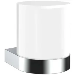 emco flow Sensor-Seifenspender, satiniertes Kristallglas, 272100102, Farbe: Chrom