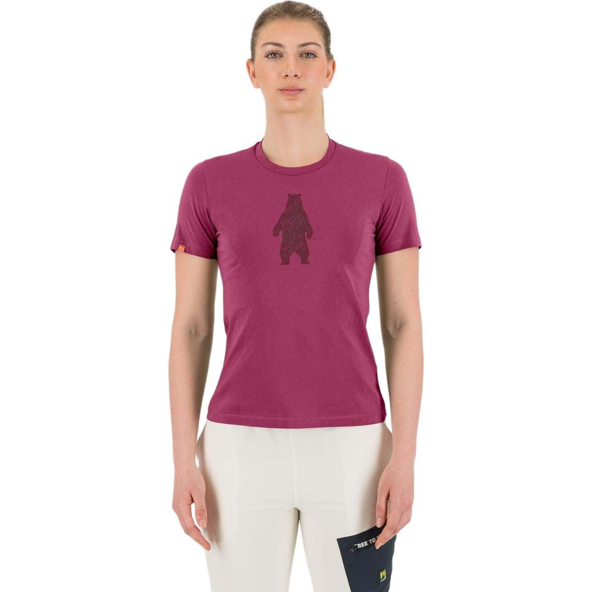 Karpos Wild Animals W T-shirt raspberry coulis/ print 2 (518) XS 2532080-518-XS