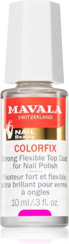 Mavala Nail Beauty Colorfix Protective High-Shine Top Coat 10 ml