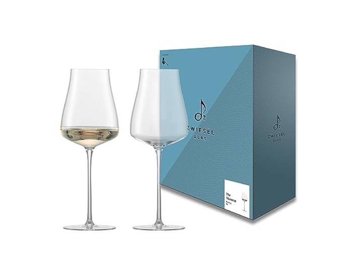 Zwiesel Glas Riesling Weißweingläser The Moment (2 Stk) in Handarbeit mundgeblasenes Weinglas, elegante Tritan®-Kristallgläser für Weißwein