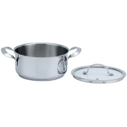 Haeger PA-18H.001A, Pfanne + Kochtopf, Grau, Silber, Beige