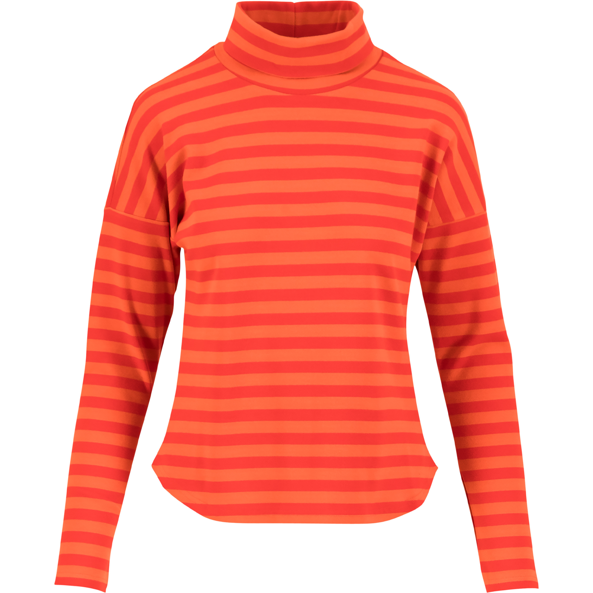 Blutsgeschwister Stereo Rainbow Turtle Damen Longsleeves rot Größe XS Lifestyle Elastisch