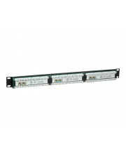 ROTRONIC-SECOMP VALUE Patch Panel RJ-45 X 24 Schwarz 48,3 cm 19" 24-Port (26.99.0349)