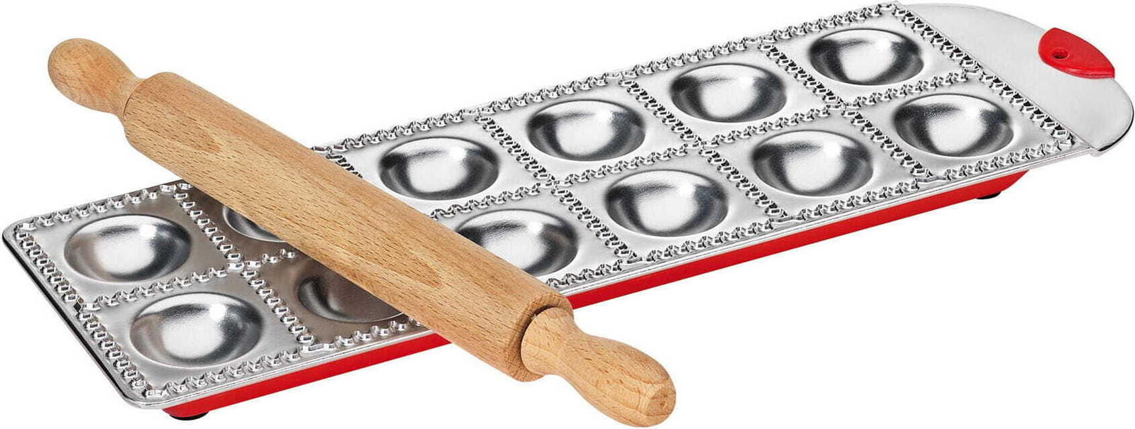 Küchenprofi Ravioli-vorm, 12 stuks, rond, roestvrij staal