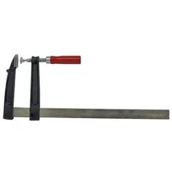 Toolland Klemme, 300 x 80 mm, 515 g, ergonomischer Griff, rot