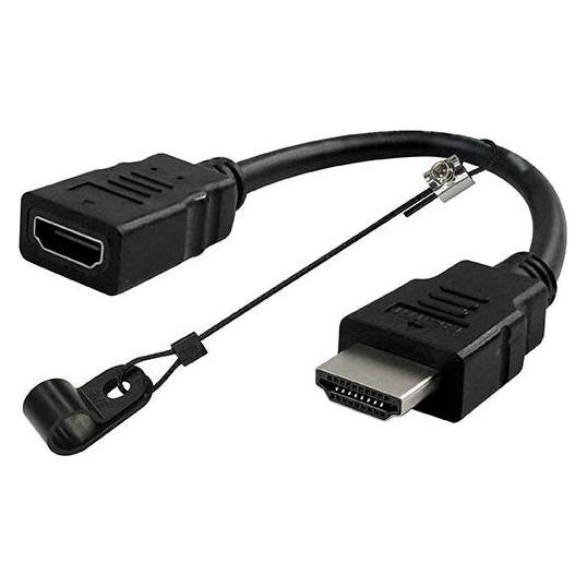 SCP DO-D004, HDMI Type A (Standard), HDMI, Male, Female, Straight, Straight (HDMI, HDMI) (DO-D004)