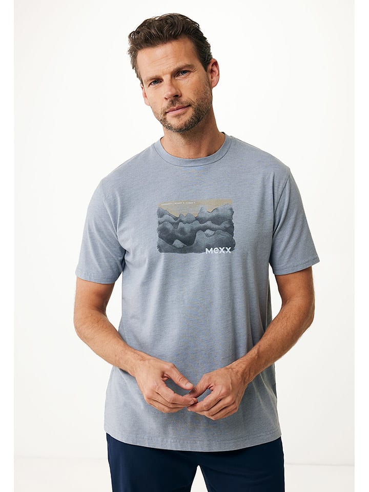 Mexx Shirt in Hellblau - XXL