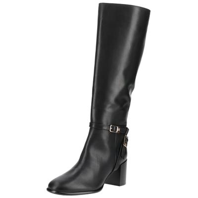 Stiefel HÖGL "Högl Stiefel Leder", Damen, Gr. 41, schwarz, Leder, Schuhe Stiefel