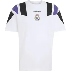 ADIDAS Herren Fanshirt Real Madrid EQT, Größe XS in Weiß Weiß