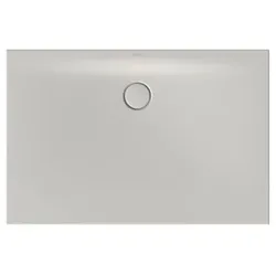 Bette BetteFloor Side Duschfläche 3387-410 120x80cm, silver