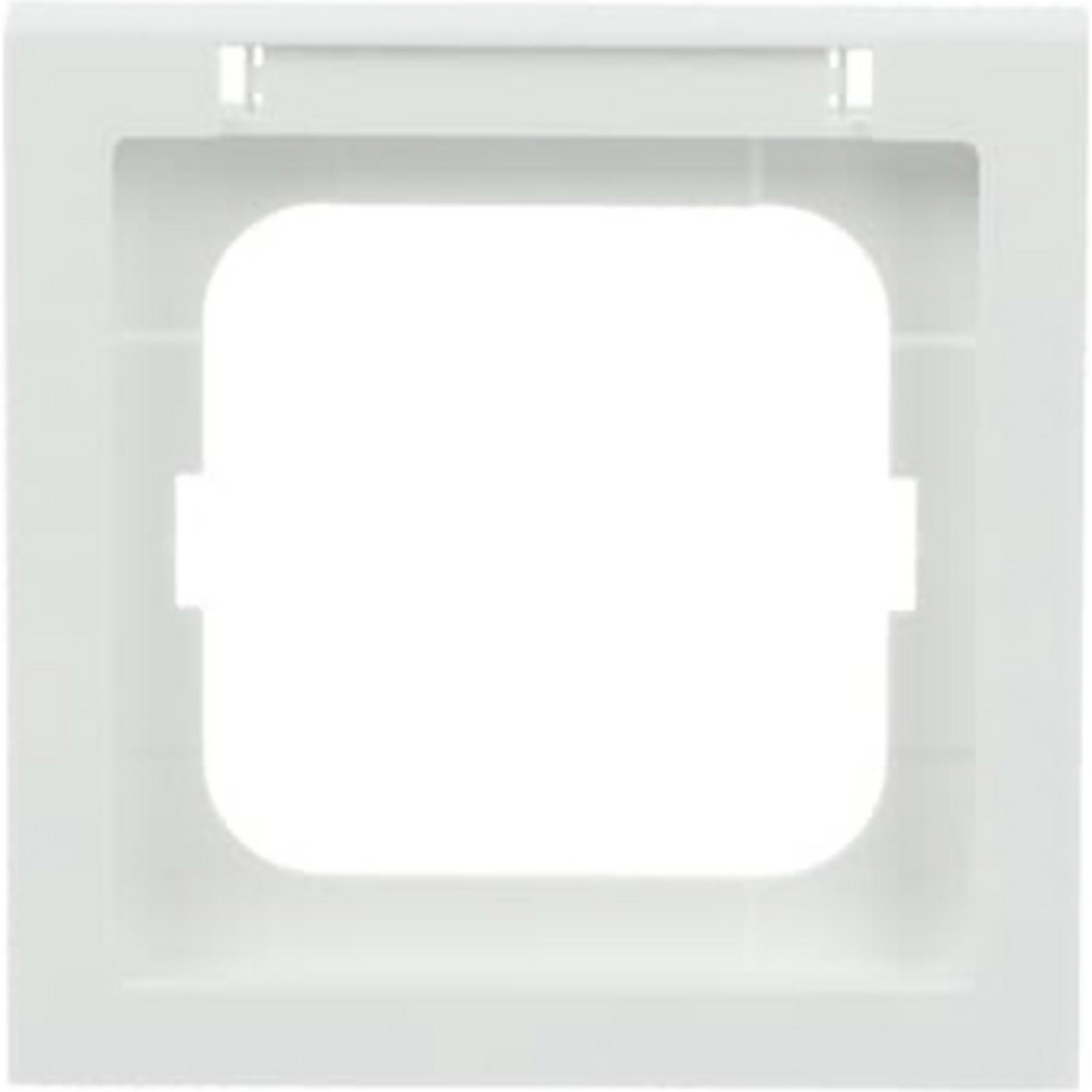 Busch-Jaeger Lineair Frame 1721-184 NSK 1-voudig met lettertypekanaal Davos studie