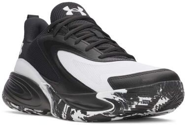 Under Armour Lockdown 8 (Men's) Athletic in Black/White, Size 11.5 M, Leather/Rubber/Synthetic