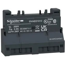 Schneider Electric GVAED1013 Hilfsschalter 1S+1S, Fehler, Federzug