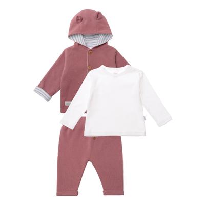 Erstausstattungspaket LILIPUT, Mädchen, Gr. 68, rosa (rosa, grau), 100% Baumwolle, KOB Set-Artikel Erstausstattungspaket, mit niedlichen Details