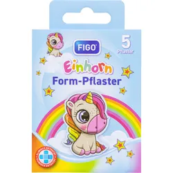 Figo Kinderpflaster In Einhorn-Form 5 ST