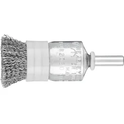 PFERD TOOLS Pinselbürste mit Stützring ungezopft PBUR Stahl-Draht - 43213001
